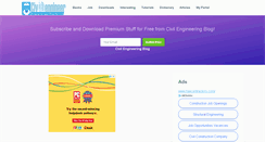 Desktop Screenshot of iamcivilengineer.com